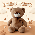 Caramel Heart Cuddle Teddy Bear