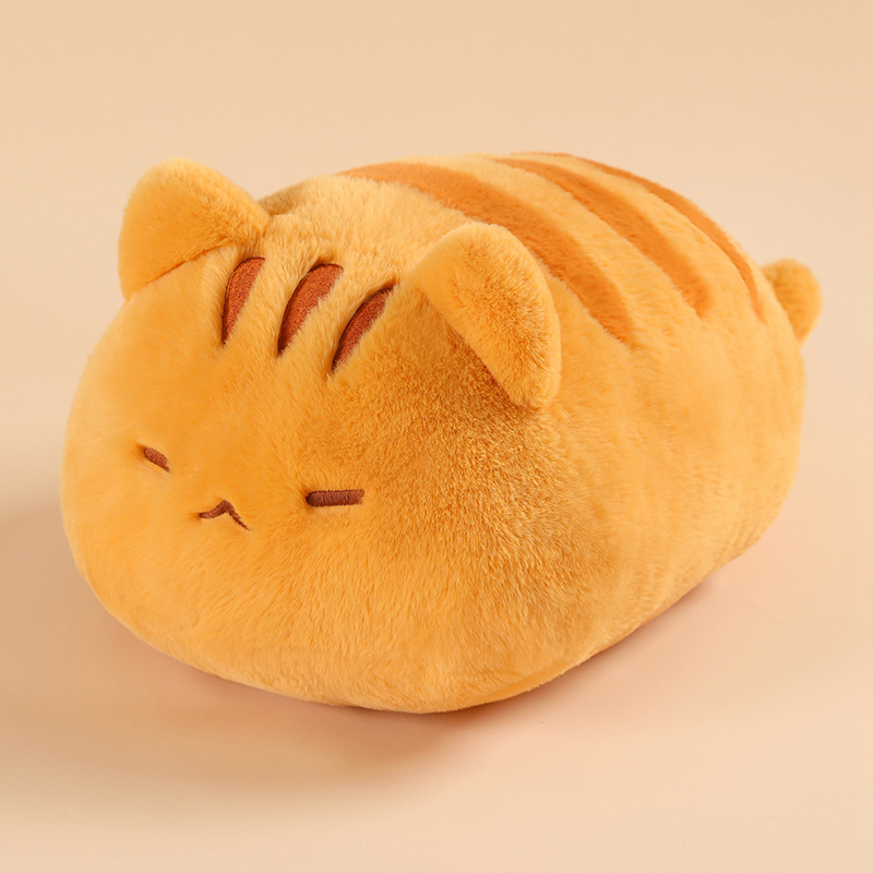 Snot Bear Hug Plan Lying Cat Pillow