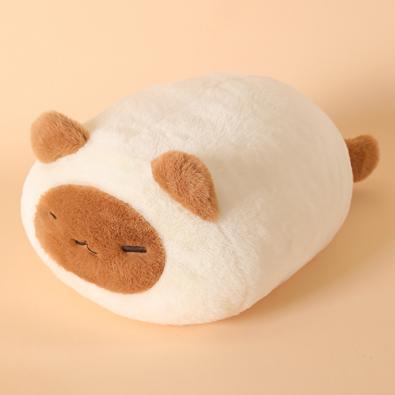 Snot Bear Hug Plan Lying Cat Pillow