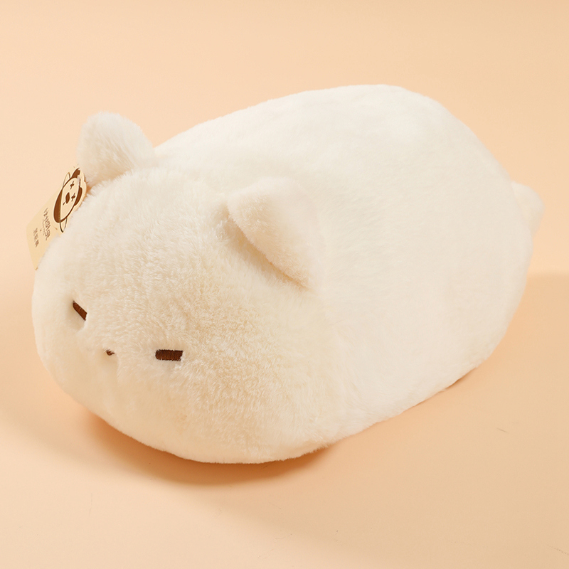 Snot Bear Hug Plan Lying Cat Pillow