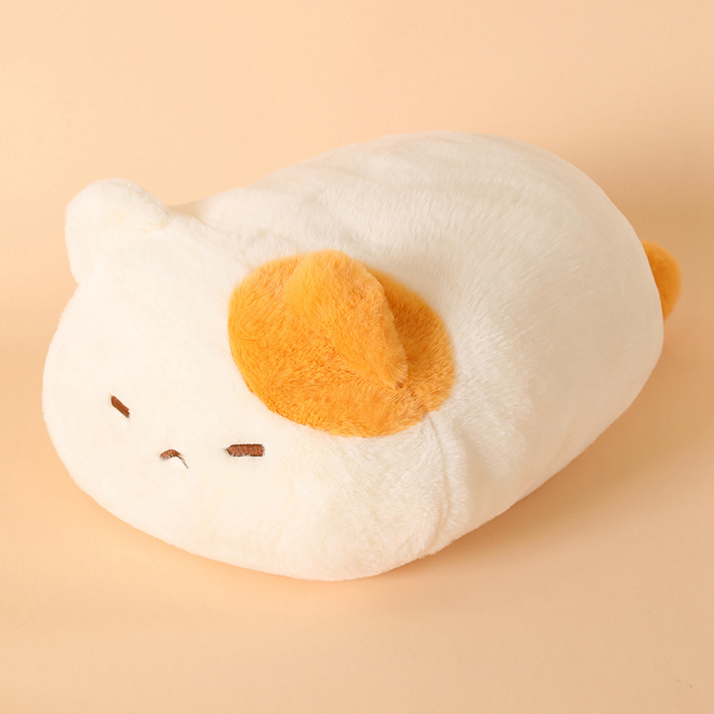 Snot Bear Hug Plan Lying Cat Pillow