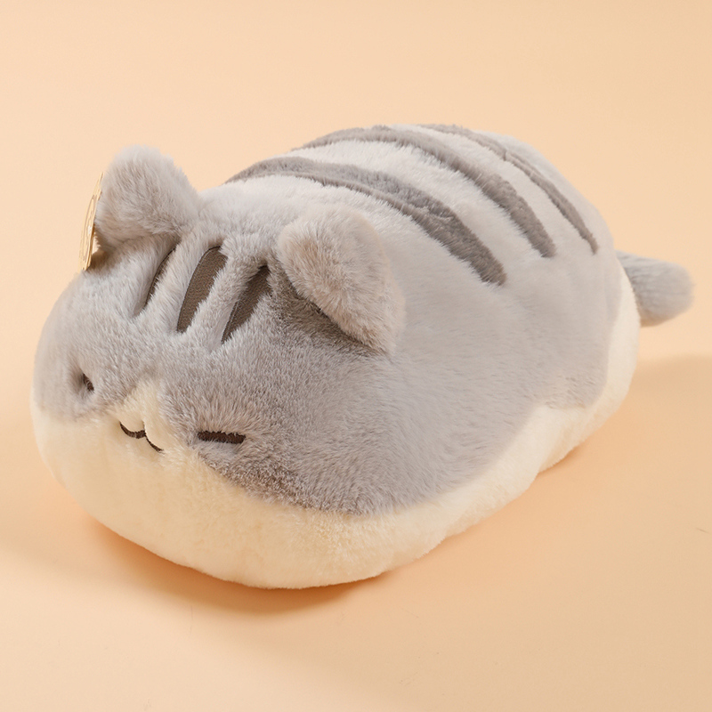 Snot Bear Hug Plan Lying Cat Pillow
