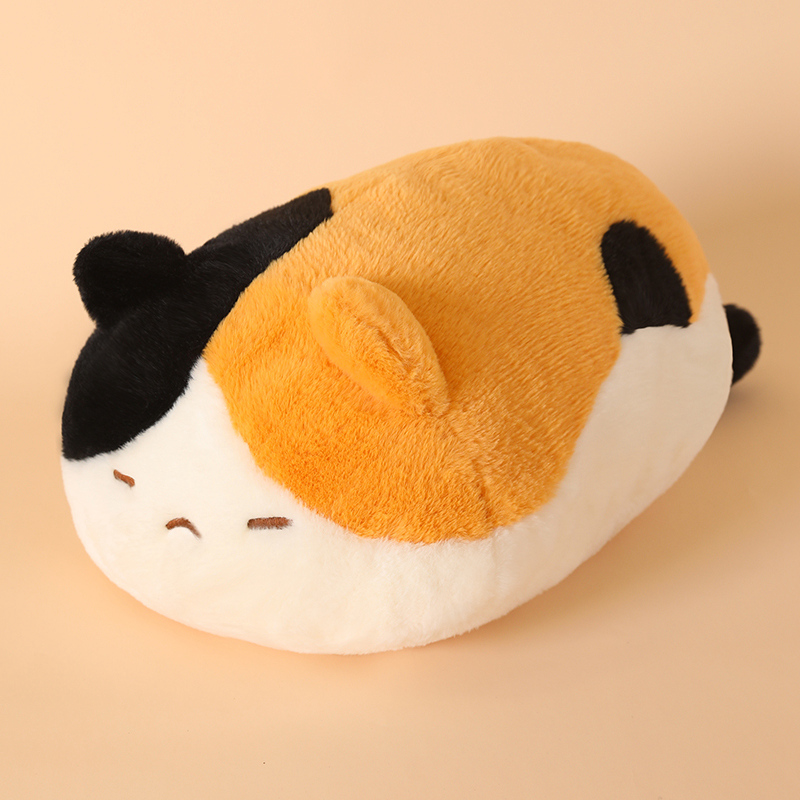 Snot Bear Hug Plan Lying Cat Pillow