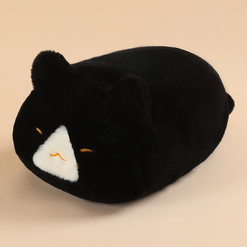 Snot Bear Hug Plan Lying Cat Pillow