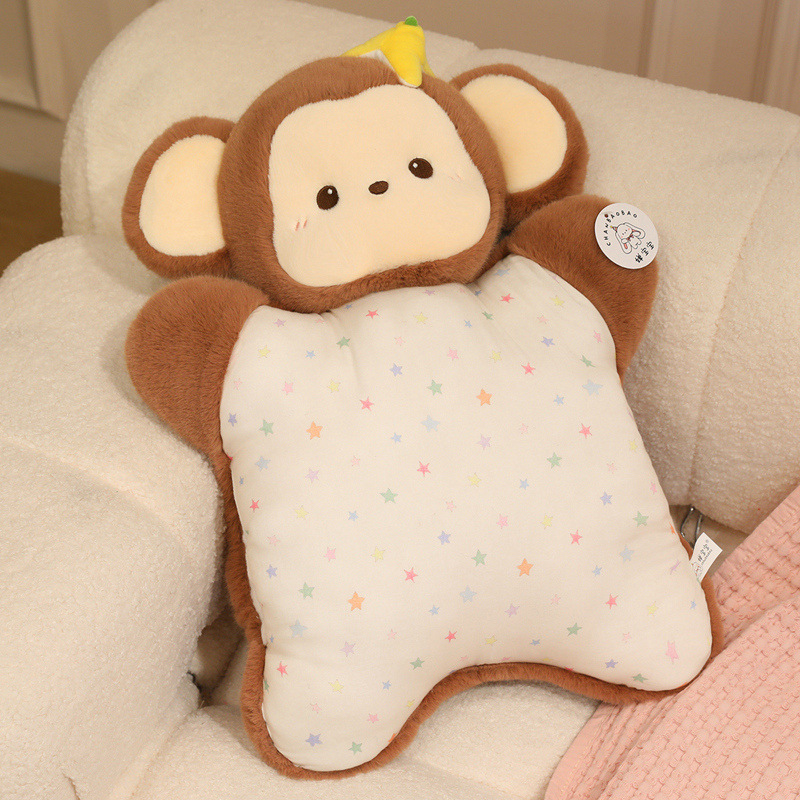 squishy animal pillow hand warmer for stress relief