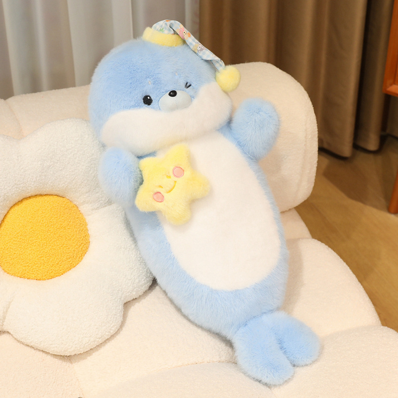 Sleepy Hug Seal Blue Dream Collection