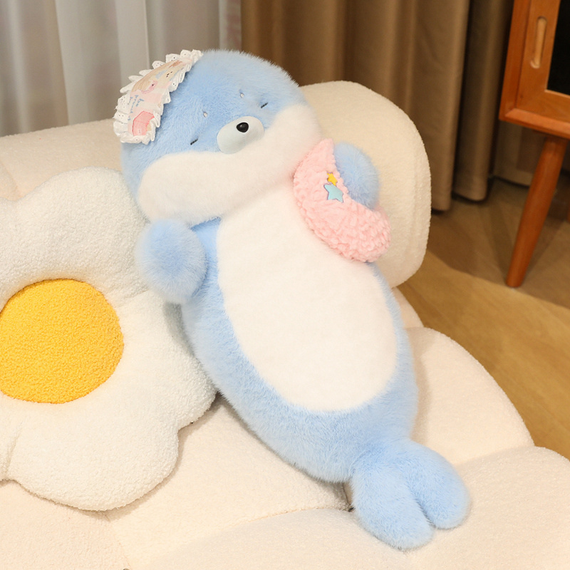 Sleepy Hug Seal Blue Dream Collection