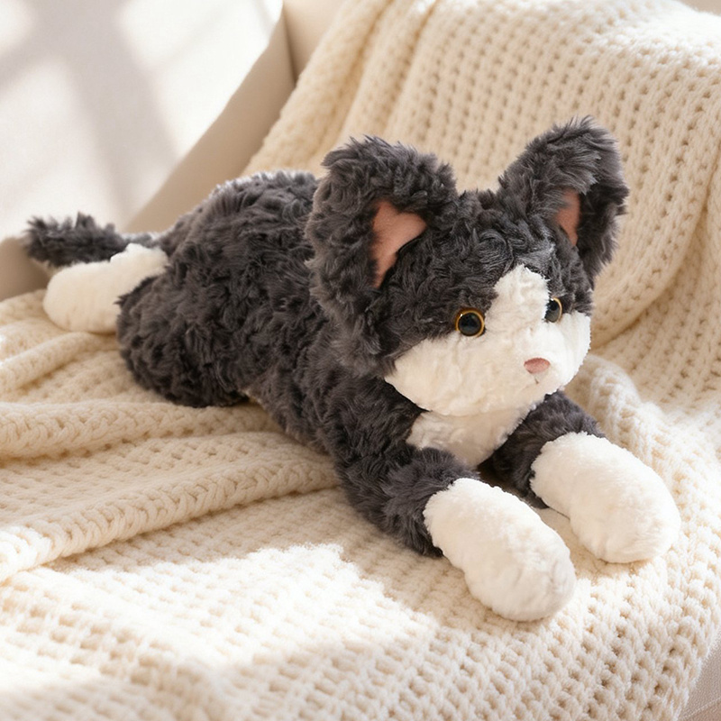 Lying Devon Cat