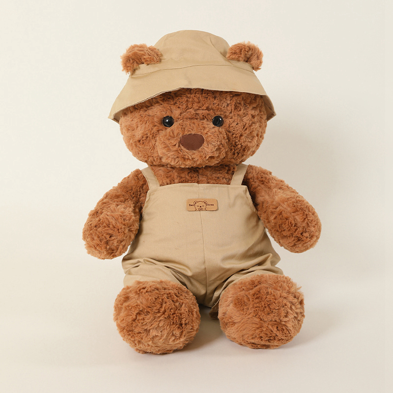 Animal Series Bucket Hat & Overalls