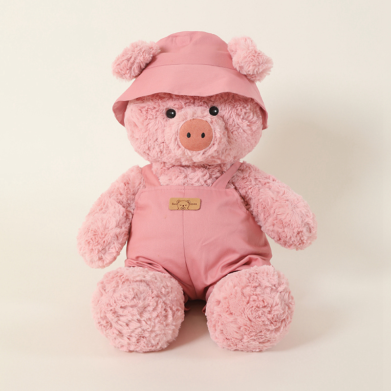 Animal Series Bucket Hat & Overalls