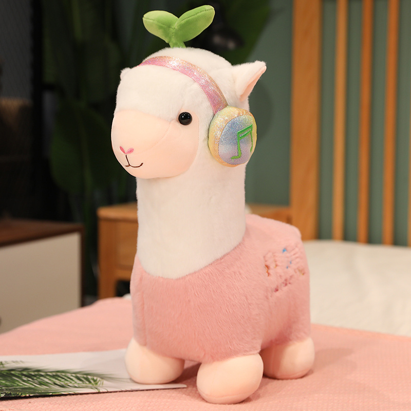 Alpaca with Headset