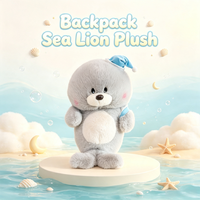 Backpack Sea Lion Plush