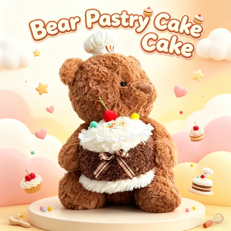 Bear Pastry Cake