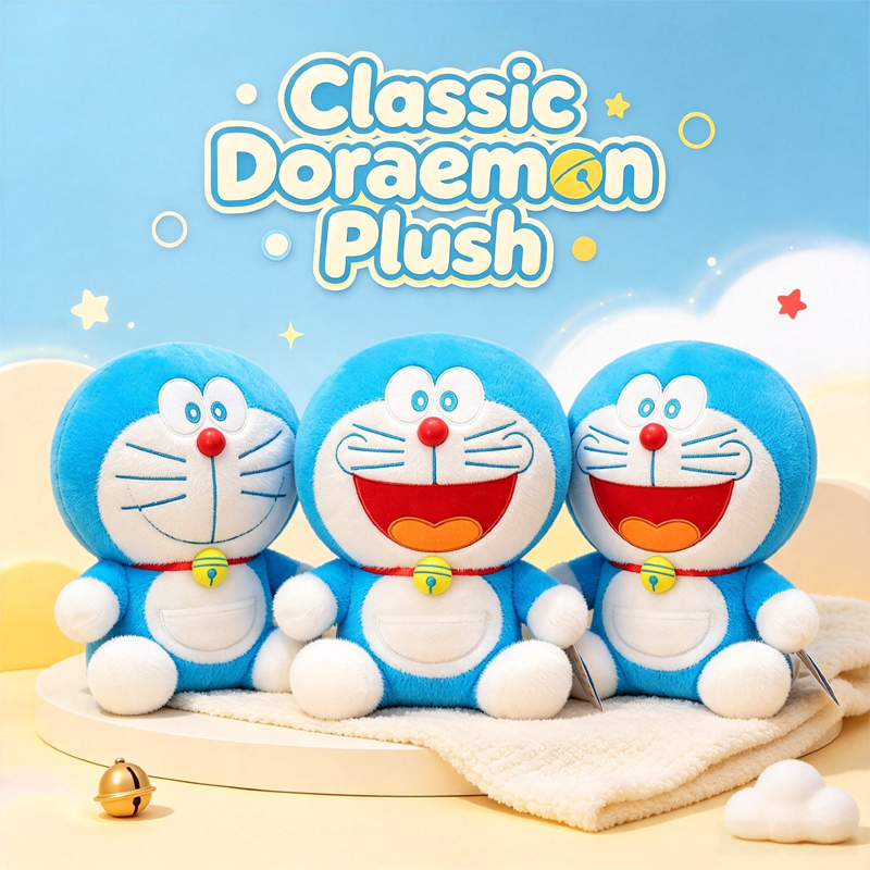 Classic Doraemon Plush