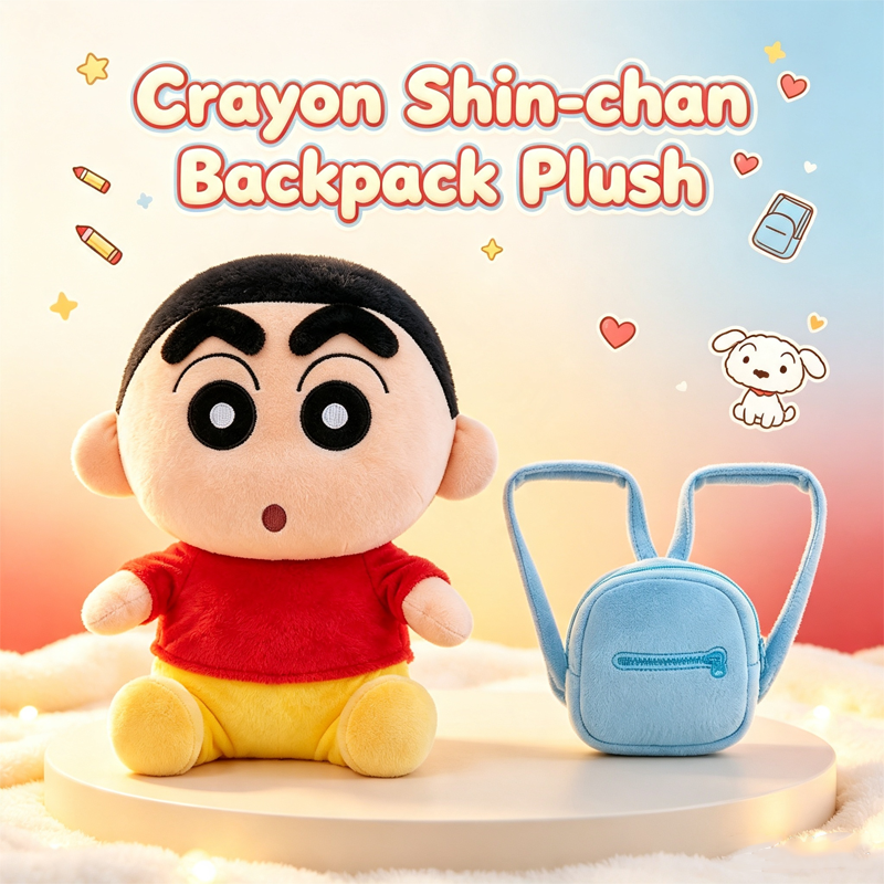 Crayon Shin-chan Backpack Plush