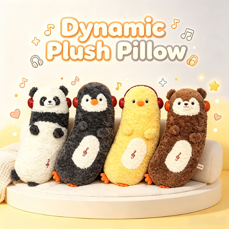 Dynamic Plush Pillow