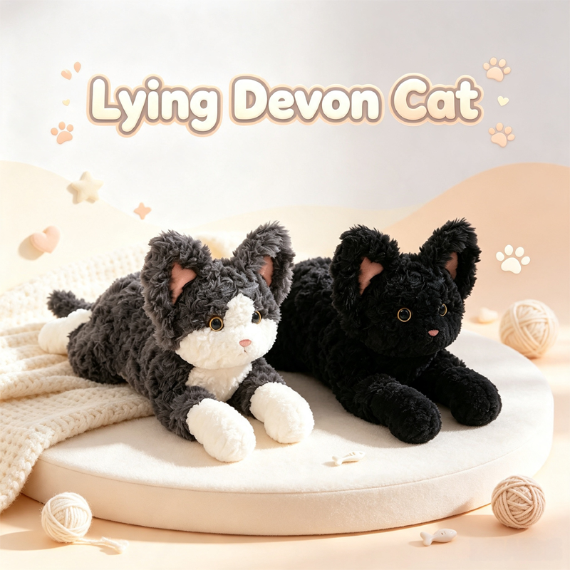 Lying Devon Cat