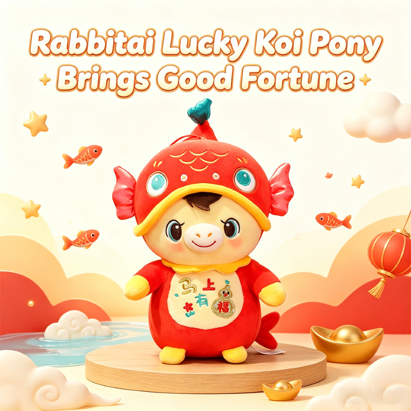 Rabbitai Lucky Koi Pony Brings Good Fortune