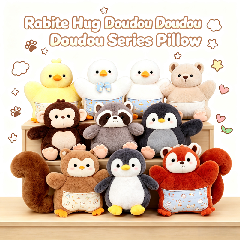 Rabite Hug Doudou Series Pillow