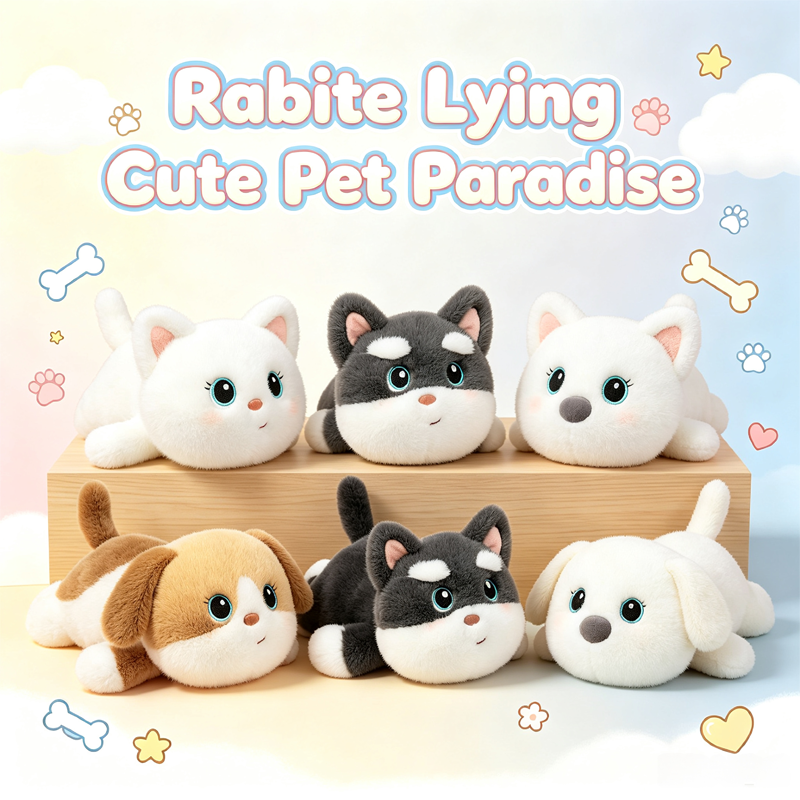 Rabite Lying Cute Pet Paradise