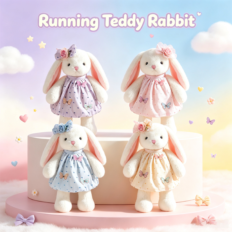 Running Teddy Rabbit