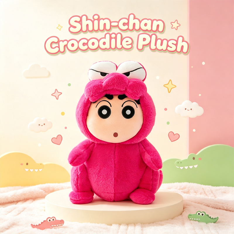 Shin-chan Crocodile Plush