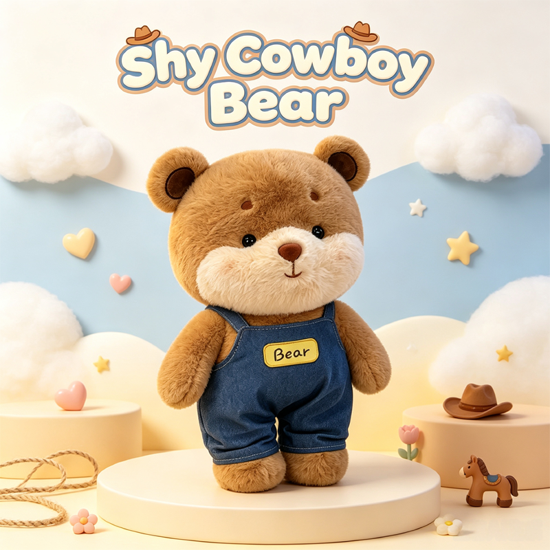 Shy Cowboy Bear