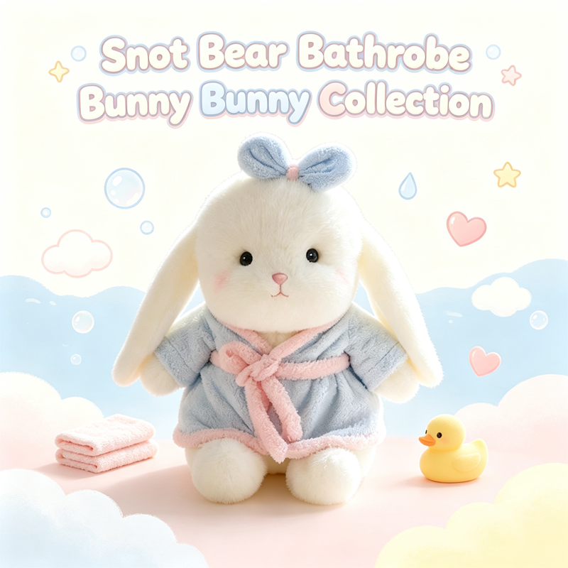 Snot Bear Bathrobe Bunny Collection