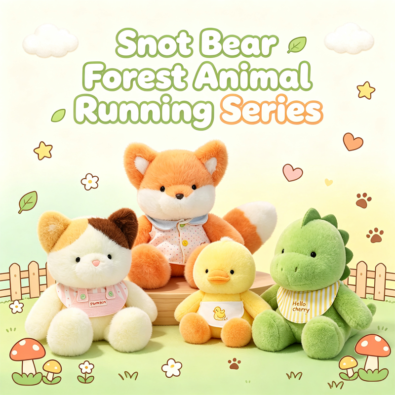 Snot Bear Forest Animal Running Series