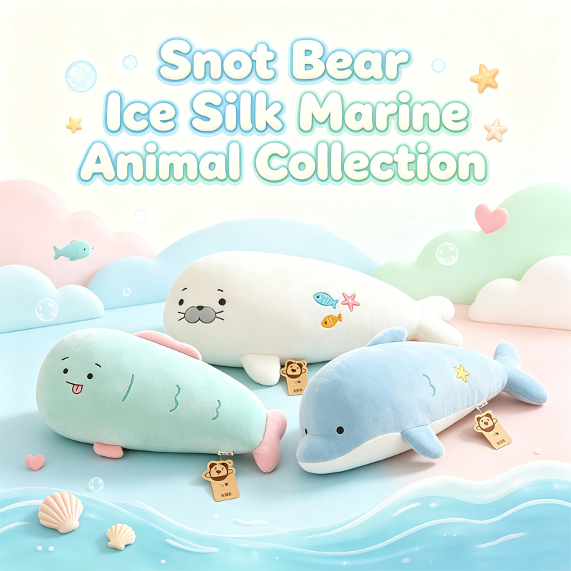 Snot Bear Ice Silk Marine Animal Collection