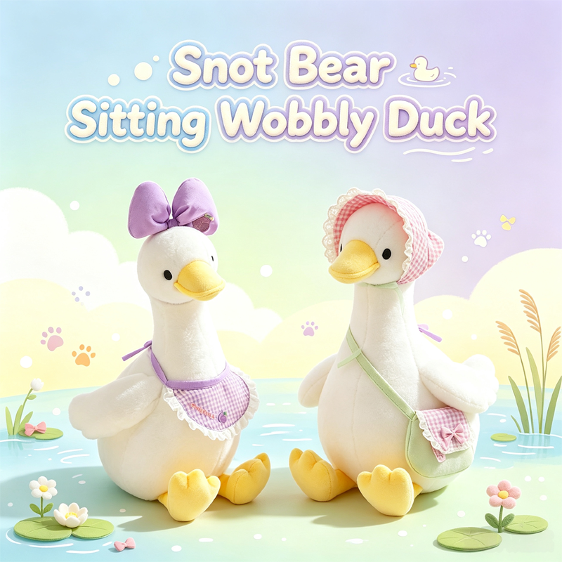 Snot Bear Sitting Wobbly Duck