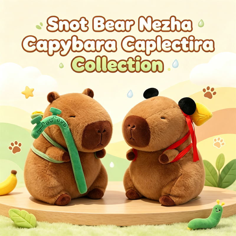 Snot Bear Nezha Capybara Collection