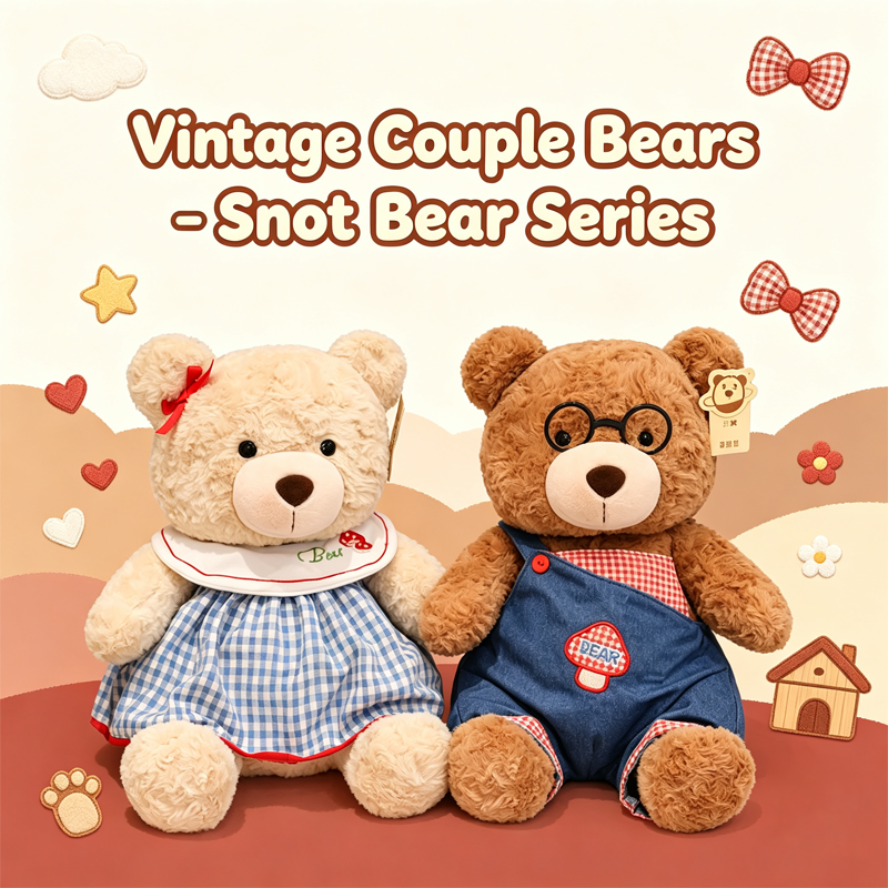 Vintage Couple Bears – Snot Bear Series